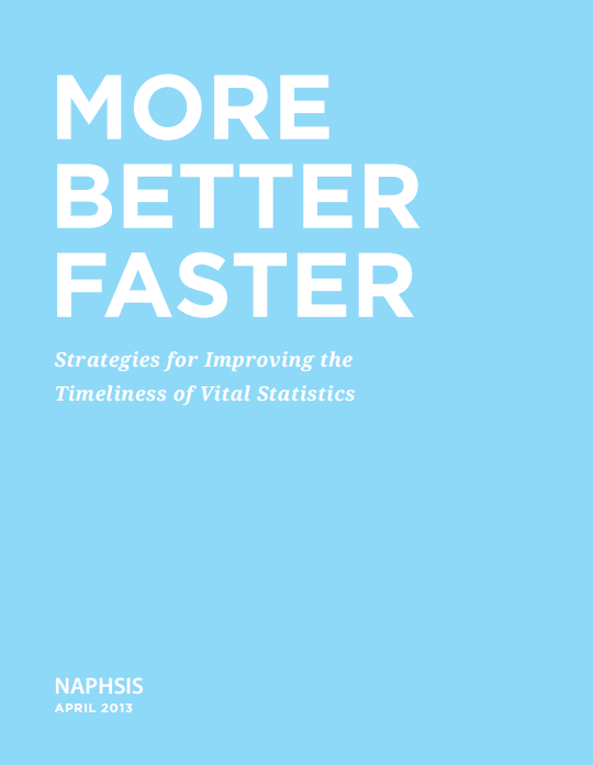 MoreBetterFaster report cover