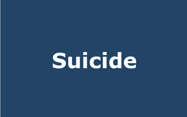 Suicide report link